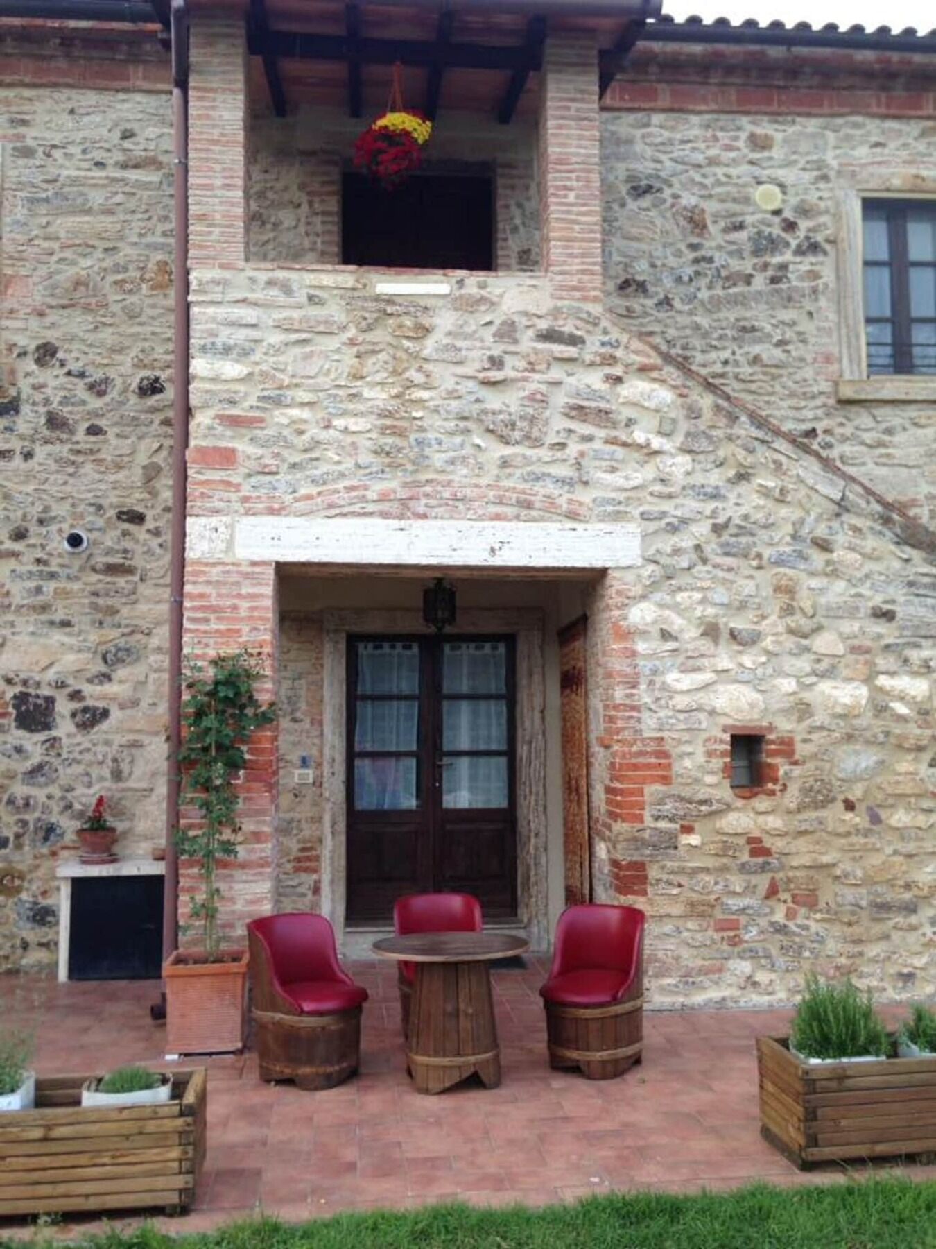 Вилла Agriturismo Podere La Selva Серре-ди-Раполано Экстерьер фото
